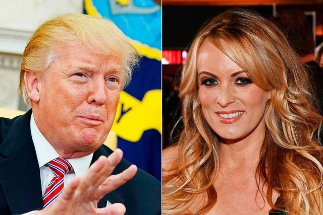 Trump schaltet sich in Rechtsstreit um Stormy Daniels ein