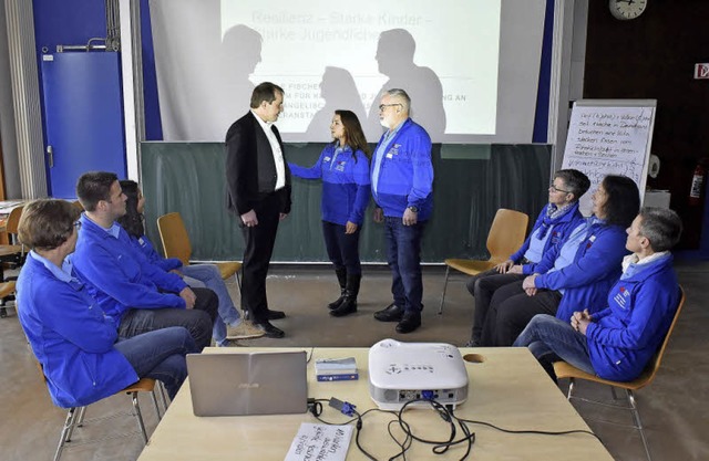 &#8222;Resilienz strken&#8220; war am...Technischen Fakultt der Universitt.   | Foto: thomas kunz