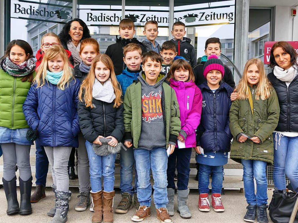 Klasse 4 der Alemannenschule aus Schallstadt-Mengen