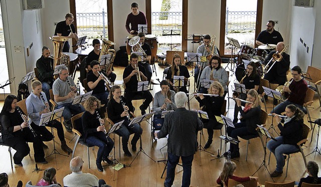 30 Jahre Jugendstadtmusik in einem Orc...ng von Johannes Brenke zusammengetan.   | Foto: Maria Schlageter