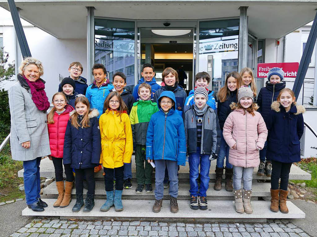 Klasse 4b der Turnseeschule aus Freiburg