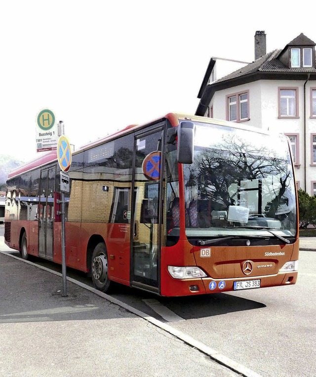 Der Umzug des Busbahnhofs von der Bahn...Bad Sckingen fr die Zeit nach 2019.   | Foto: SANDRA ADELER
