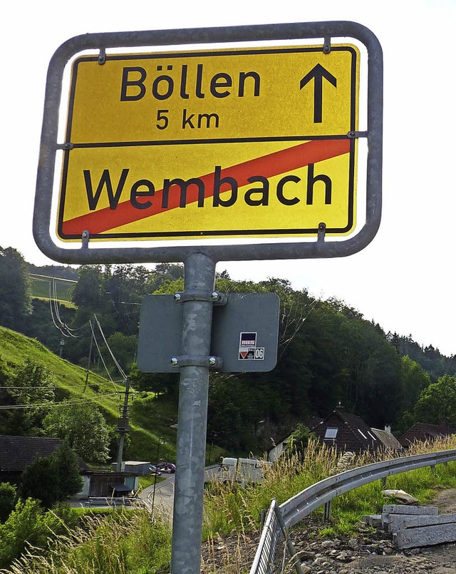 Die Gemeinde Bllen hat bereits ihre Z...en. In Wembach gab es eine Ablehnung.   | Foto: Sattelberger