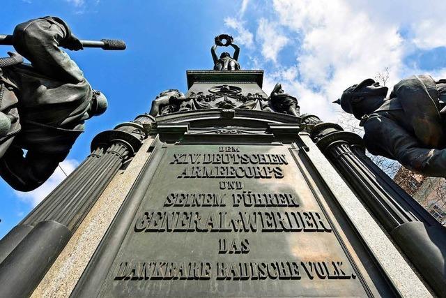 Der Platz am Siegesdenkmal heit nun Europaplatz