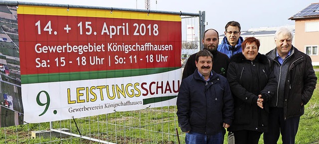 Vorfreude auf die Leistungsschau: Das ...rsitzenden Gnter Blaser (von links).   | Foto: Helmut Hassler