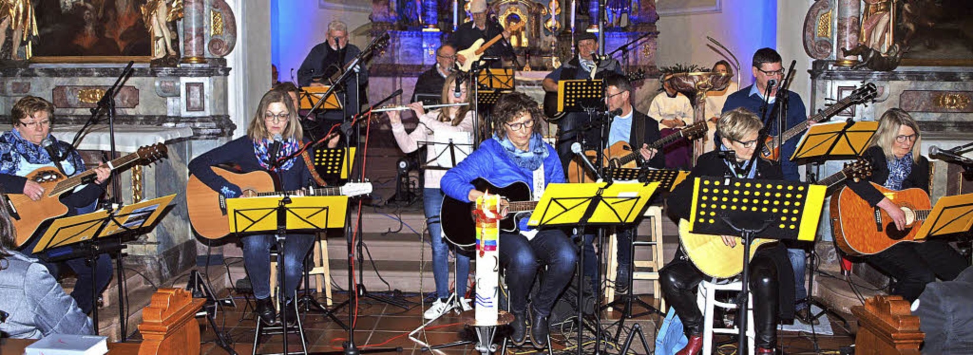 Saitenwind Macht Gottesdienst Zum Konzert - Herbolzheim - Badische Zeitung