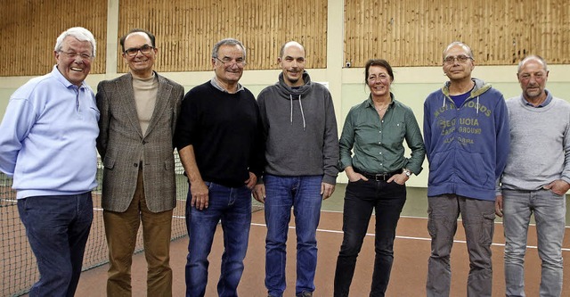 Neue und ausscheidende Vorstandsmitgli...hli, Mike Siefert und  Gnther Zelzer  | Foto: HEIDI FSSEL