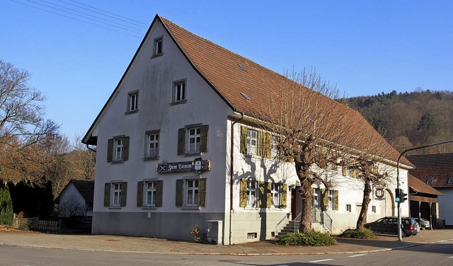 Das Gasthaus Zum Lamm  weicht einer Wohnbebauung.   | Foto: B. Burkhardt