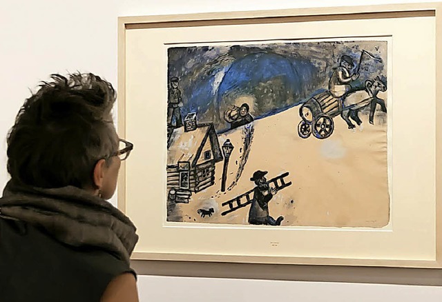 Chagall lockte mehr als 100000 Besucher in Kunstmuseum.   | Foto: Julian Salinas