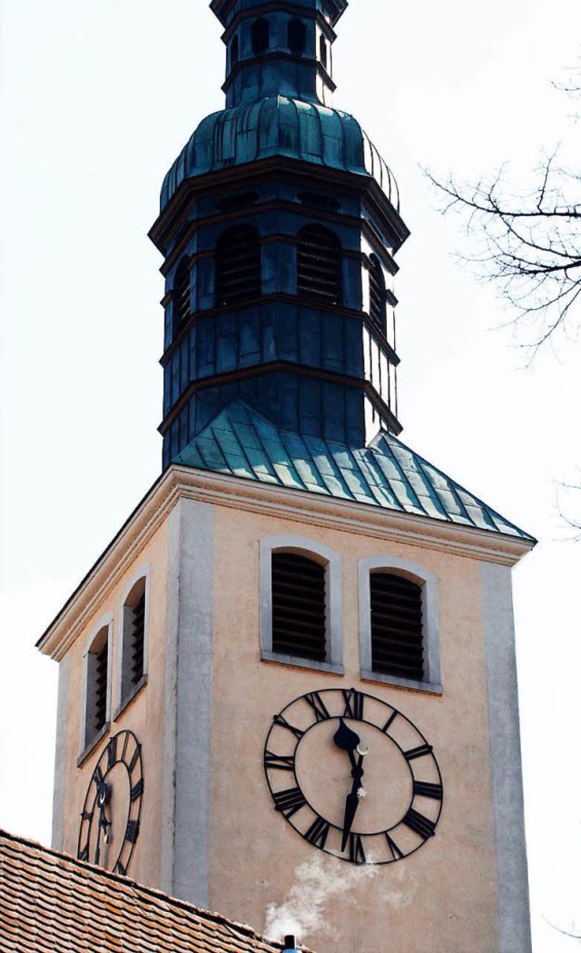 Die Seelbacher Kirchenuhr  | Foto: Heidi Foessel