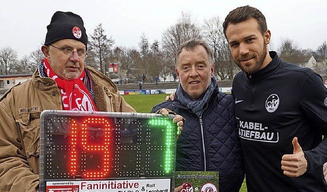 <BZ-FotoAnlauf>Offenburger FV: </BZ-Fo...Sportvorstand  Jan Kahle (von links).   | Foto:  Verein