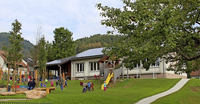 Der Kindergarten Schwalbennest freut s...ng aus dem Ertrag der Brgerstiftung.   | Foto: Kanmacher