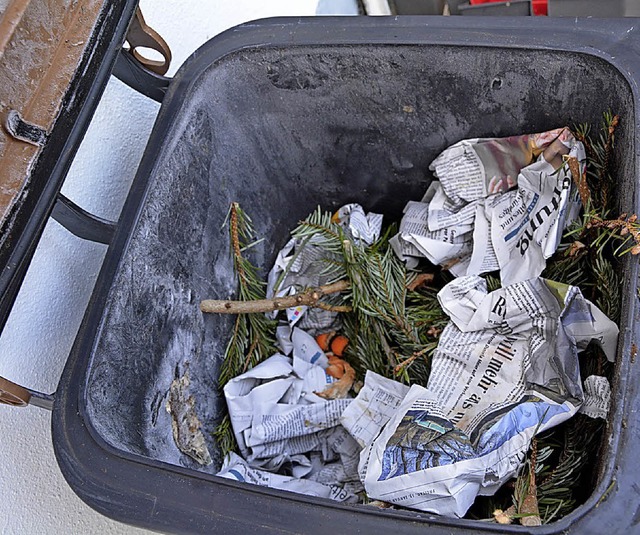 Ende 2017 nutzten 42 Prozent der Haushalte im Kreis die Biotonne.   | Foto: Barbara Ruda