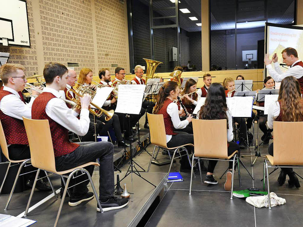 Die Stadtmusik unter Markus Wagner sorgte fr eine sehr stimmungsvolle musikalische Umrahmung der Veranstaltung.