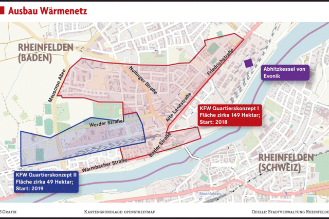 Die Stadt baut das Wrmenetz aus