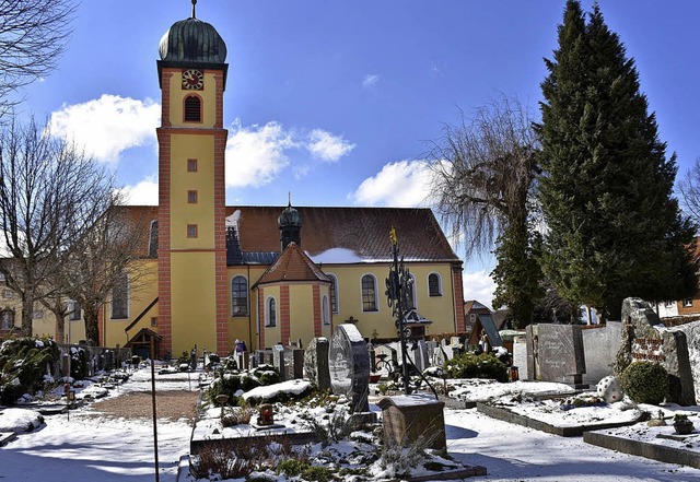 Ein Erdurnensystem mit Edelstahlrhren...ig auf dem Friedhof St. Mrgen geben.   | Foto: Thomas Biniossek