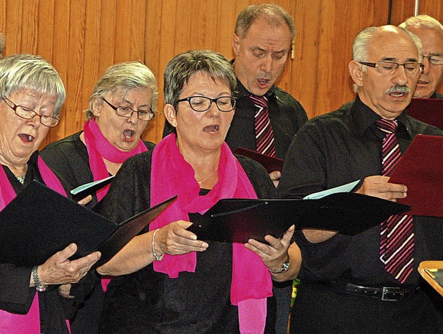 In Nordschwaben singen Mnner und Frauen erfolgreich gemeinsam.  | Foto: Petra Wunderle