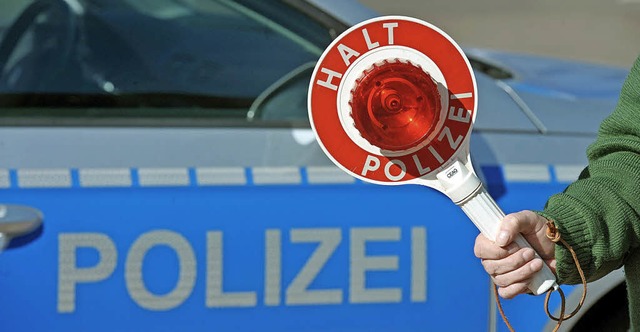 In  Breisach wurden viele Verkehrskontrollen durchgefhrt  | Foto:  dpa