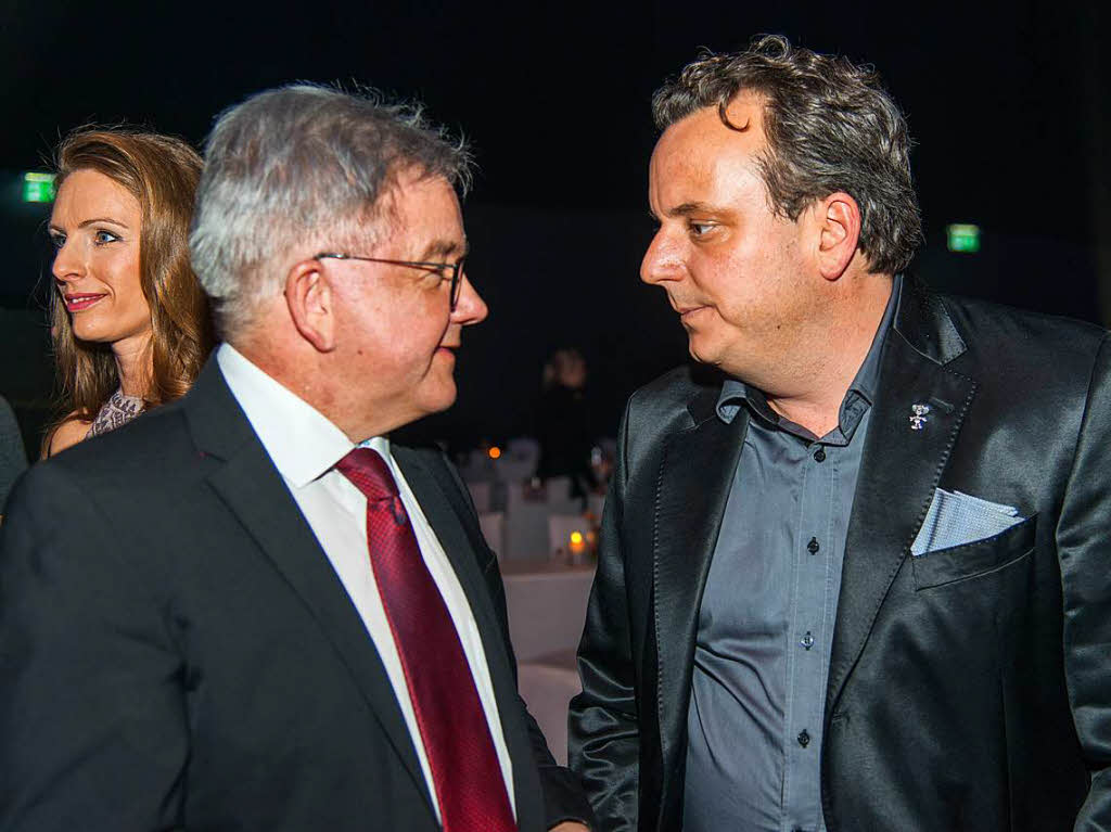 Minister Guido Wolf mit Michael Mack