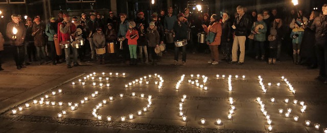 Zum zweiten Mal beteiligt sich die Stadt Emmendingen an der Earth Hour  | Foto: Georg Vo