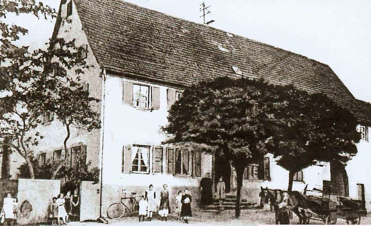 Ein Foto des Ochsen von 1927.  | Foto: Archiv Hans Sigmund