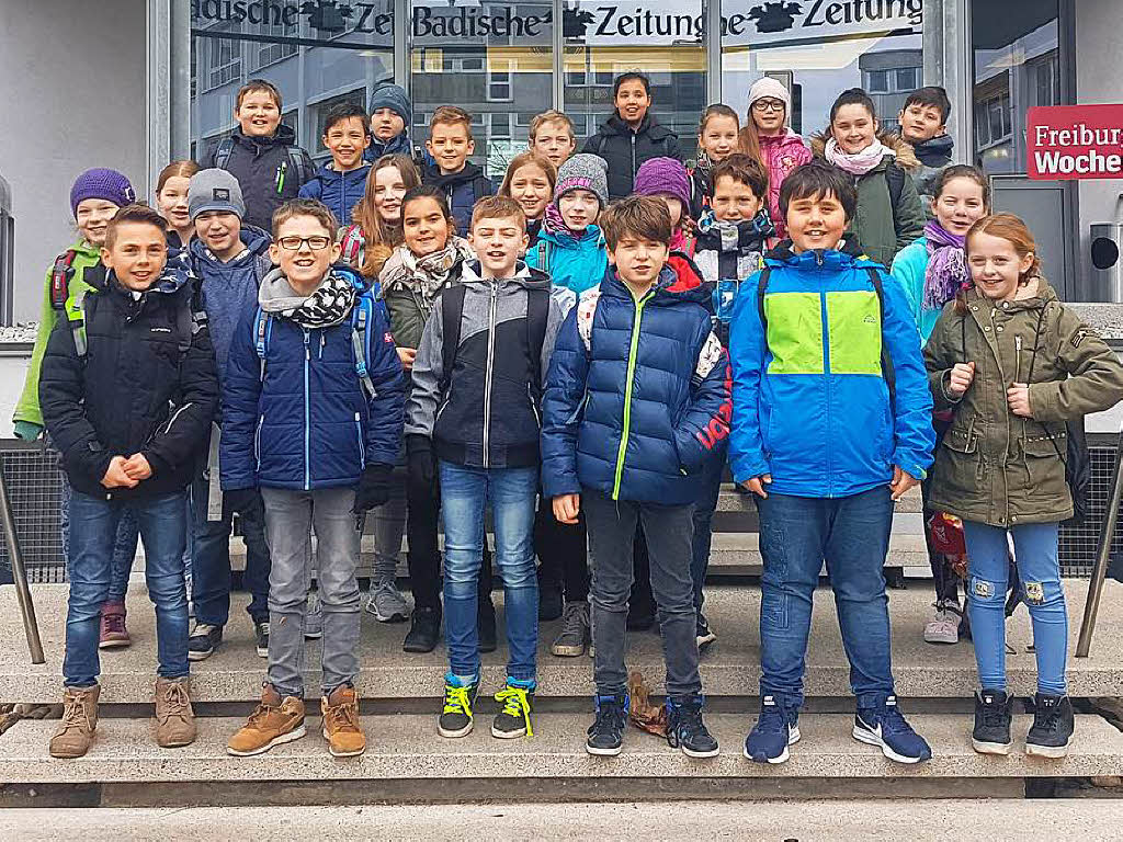 Klasse 4b der Grundschule aus Hugstetten