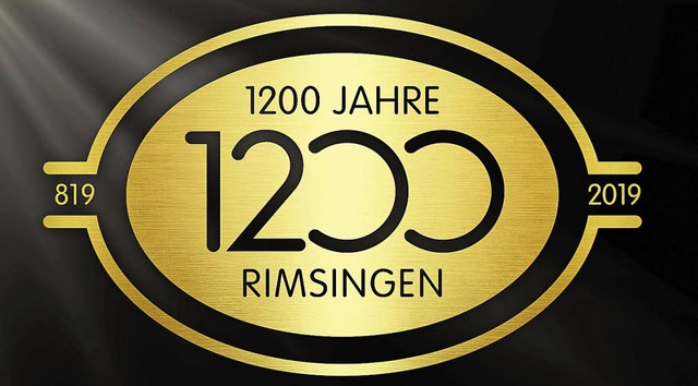 So sieht das Logo fr die 1200-Jahr-Feier in Rimsingen aus.  | Foto: privat
