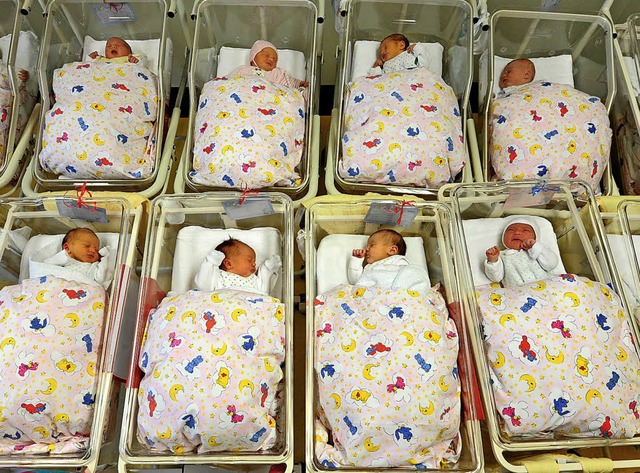 Viele der Neugeborenen werden wohl ziemlich alt werden.   | Foto: dpa