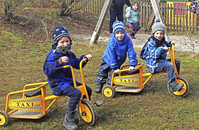 Ein wichtiger Bestandteil des Kindergartentages ist das Spiel im Freien  | Foto: Karin Stckl-Steinebrunner