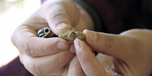 Haschisch und Cannabis sind die am hufigsten gefundenen Drogen in Basel.   | Foto: Khalid El Kaoutit