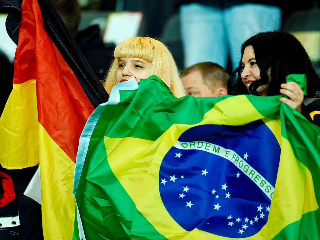 Brasilianische Fans.
