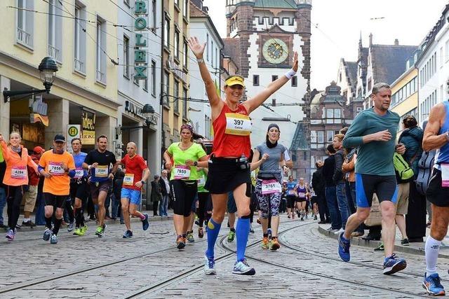 Mehr als 9000 Lufer haben sich fr den Freiburg Marathon gemeldet