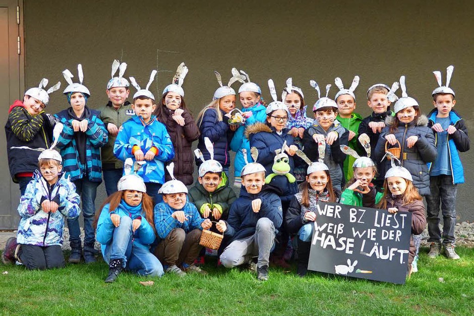 Platz 1, Ausgabe Freiburg / nördlicher und westlicher Breisgau: Klasse 4a, Tunibergschule, Freiburg (Foto: Corinna Gerhardt) Platz 1, Ausgabe Freiburg / nördlicher und westlicher Breisgau: Klasse 4a, Tunibergschule, Freiburg (Foto: Corinna Gerhardt)