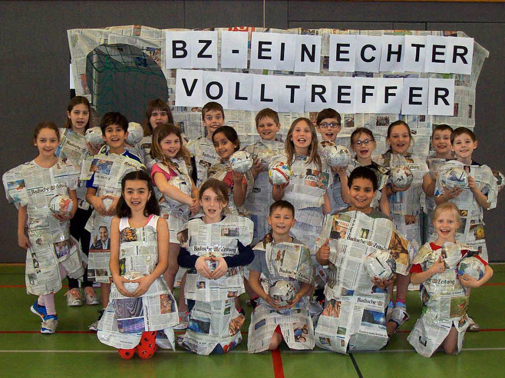 Platz 2, Ausgabe Markgrflerland / westlicher und sdlicher Breisgau:  Klasse 4c, Julius-Leber-Schule, Breisach