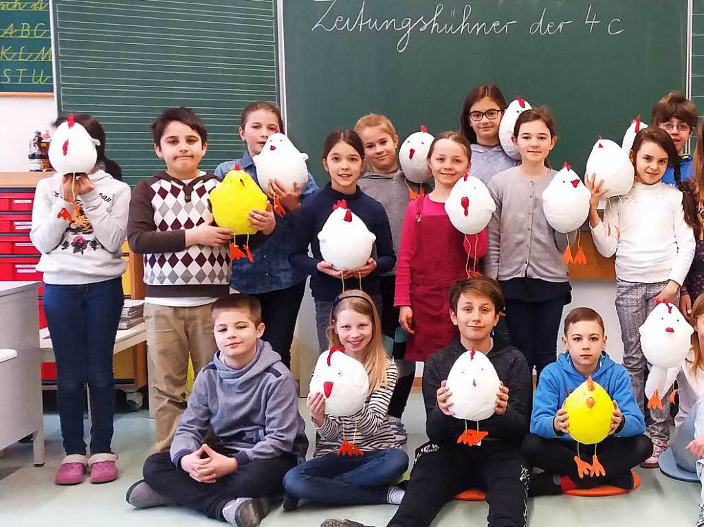 Klasse 4c, Weiherhof-Grundschule, Freiburg