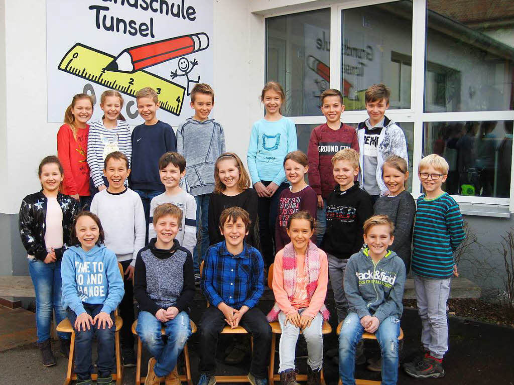 Klasse 4, Grundschule Tunsel,  Bad Krozingen