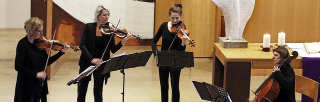 Veronika Ohnmacht hat mit ihrem Ensemble in Altenheim gespielt.   | Foto: Heidi Fssel