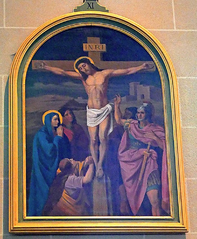 Jesus stirbt am Kreuz.  | Foto: Tanja Bury