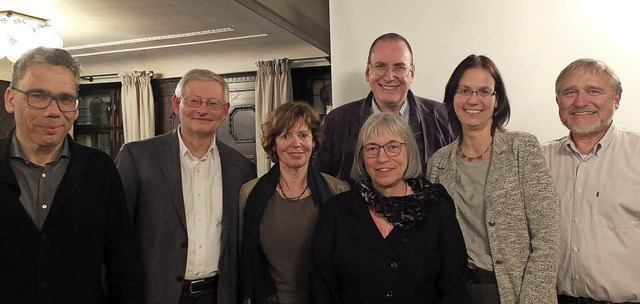 Michael Maraun, Ulrich Vohaar, Paula ...Sonja Wagner, Ingolf Lenz (von links)   | Foto: Martina David Wenk