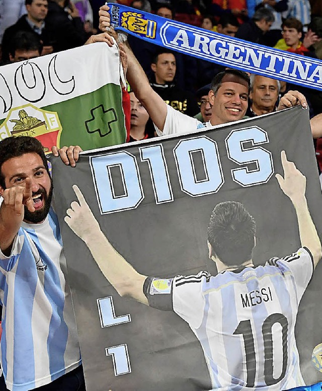 Die Hoffnungen  ruhen auf &#8222;Dios&#8220; Lionel Messi  | Foto: AFP