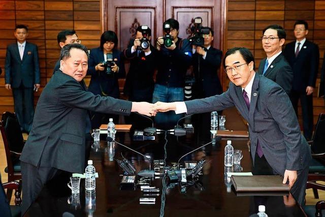 Süd- und Nordkorea einigen sich auf Gipfeltreffen am 27. April
