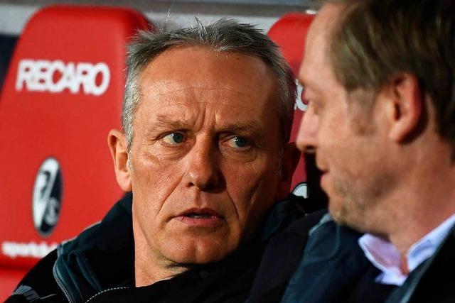 Video: Streich duelliert sich vor Schalke-Spiel mit Reporter