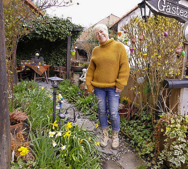 Einfach zauberhaft &#8211; der Garten von Birgit Sutter.   | Foto: Langelott