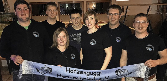 Der  neue  Vorstand der Hotzenguggis  ...ick Schneider   und  Tobias Gottstein   | Foto: Jessica Lichetzki
