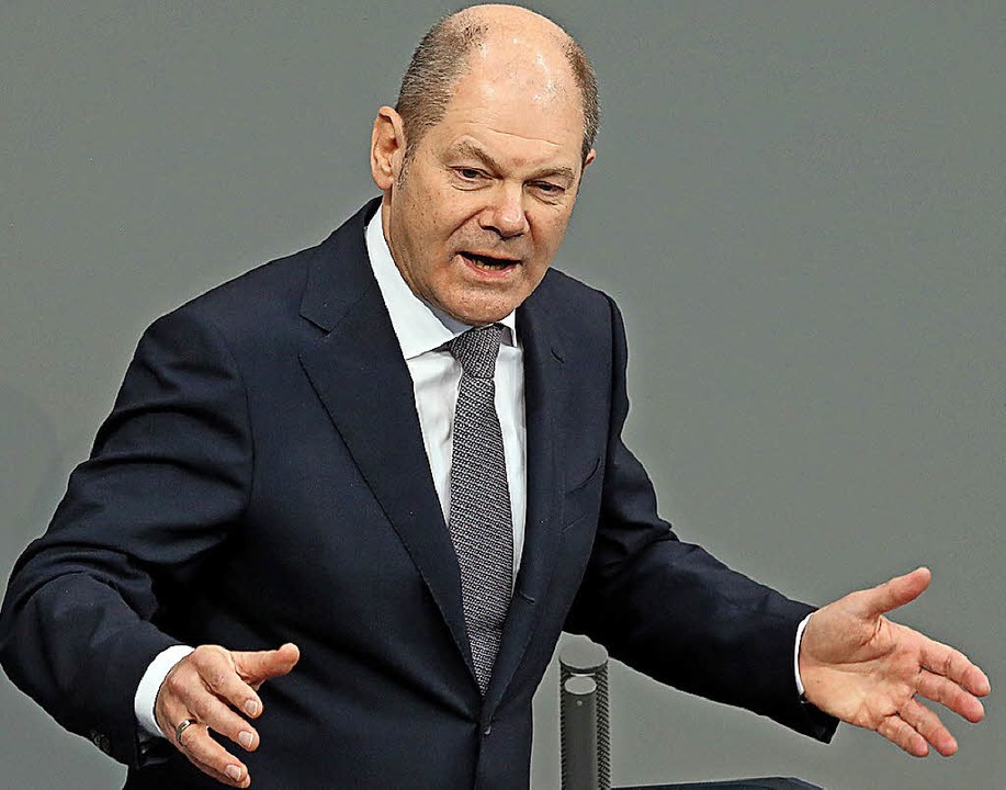 Parteiintern unter Druck: Olaf Scholz    | Foto: DPA