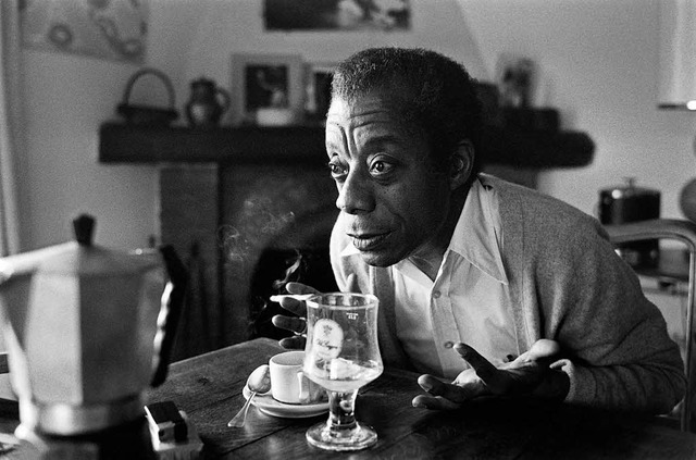 Doppelter Kampf: James Baldwin 1979 in Vence.  | Foto: RALPH GATTI