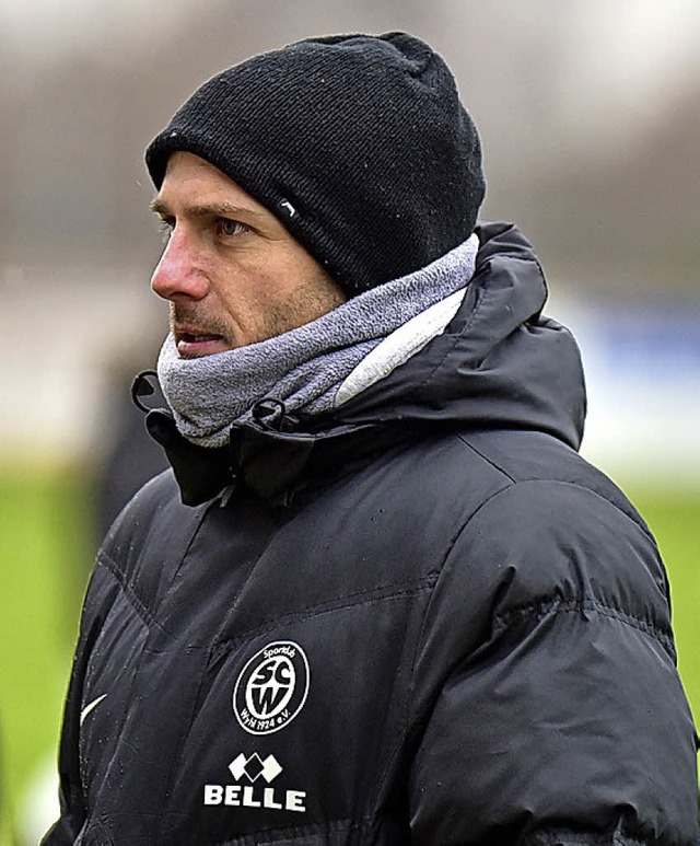 Will in Wyhl noch den Klassenerhalt schaffen: Trainer Benjamin Rohrer.   | Foto:  THOMA