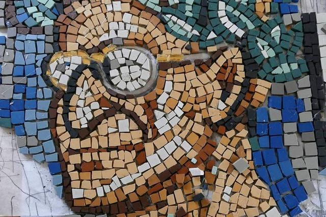 Aprilscherz! Altrömisches Mosaik auf dem Landesgartenschau-Gelände entdeckt
