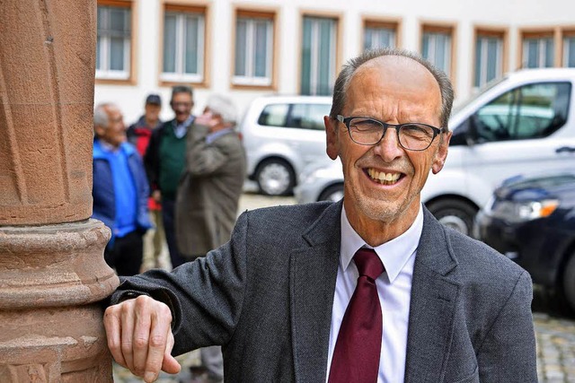 OB-Fahrer Walter Scheck geht nach 35 J...sten der Stadt jetzt in den Ruhestand.  | Foto: Michael Bamberger