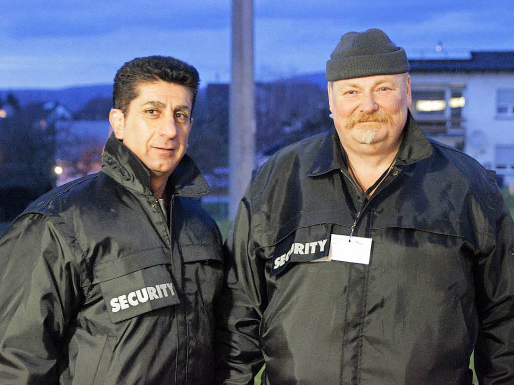 Securitymnner der Firma Jombru (Eventservice aus Schopfheim)